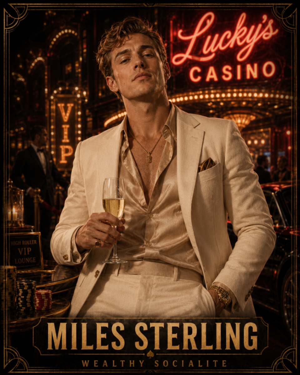 Miles Sterling, Wealthy Socialite