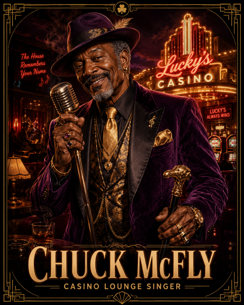Chuck McFly, Casino Lounge Singer