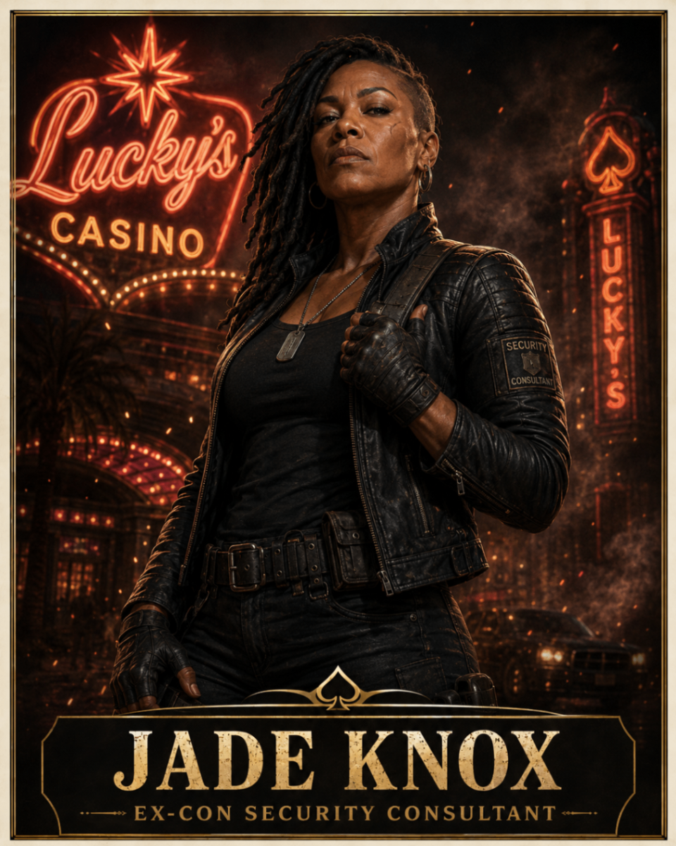 Jade Knox, Ex-Con Security Consultant