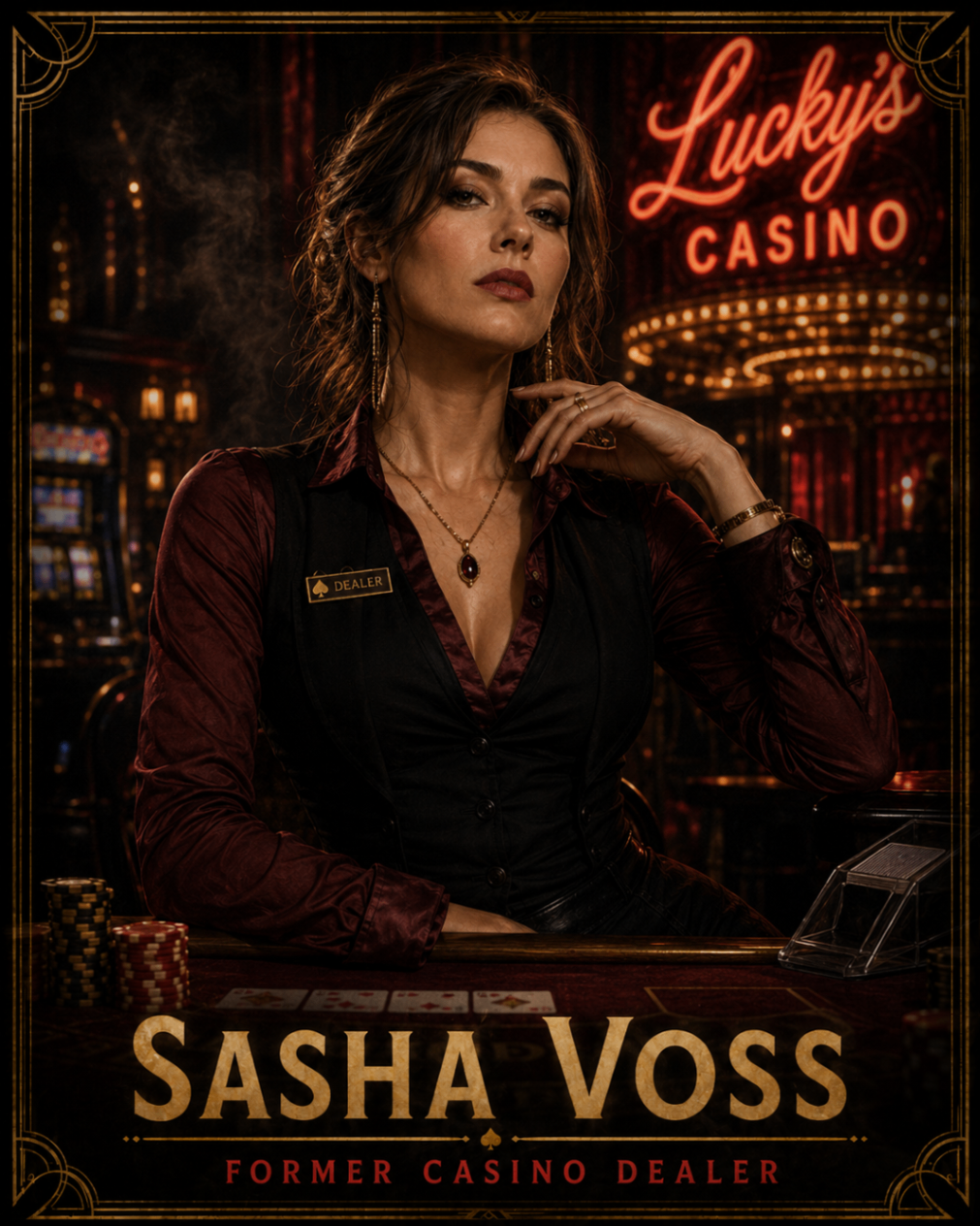 Sasha Voss, Former Casino Dealer